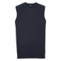 Adults' V-Neck Sleeveless Knitted Pullover