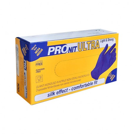 Guanti monouso in nitrile - PRO NIT EXTRA STRONG POWDER FREE 4,8g