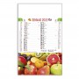 Calendario Fruttivendolo "Frutta e Ortaggi"