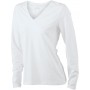 Ladies' Stretch V-Shirt Long-Sleeved